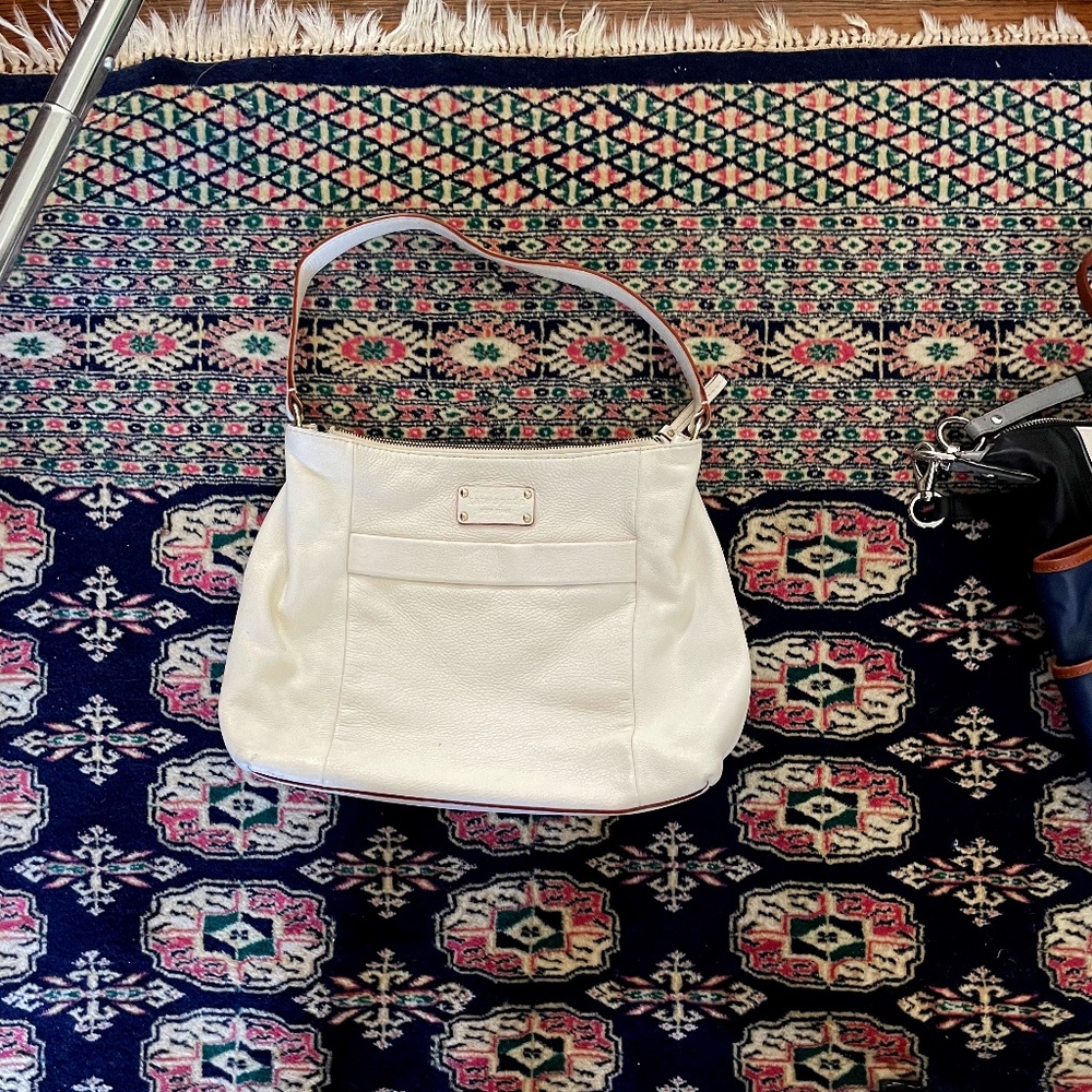 Kate Spade White leather handbag